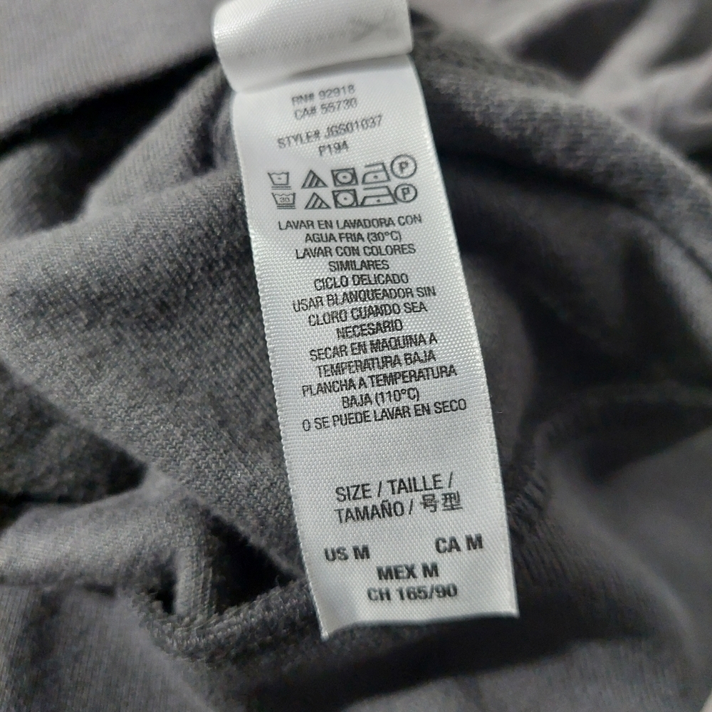 Juicy‎ Couture Gray Sweater Pullover Top Scoop Neck Women Size M Velvet Soft  SJ - Picture 5 of 13